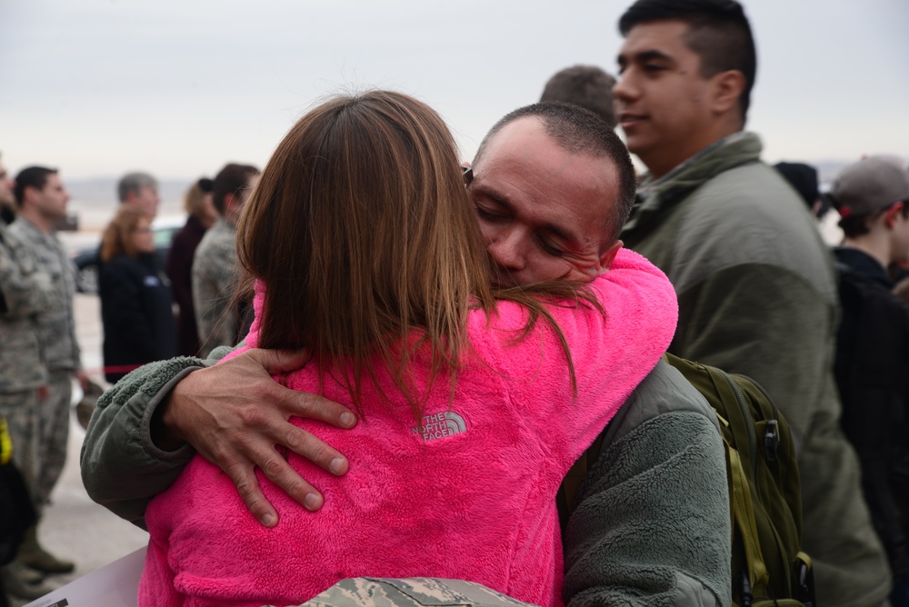 Ellsworth Airmen return home from six-month deployment