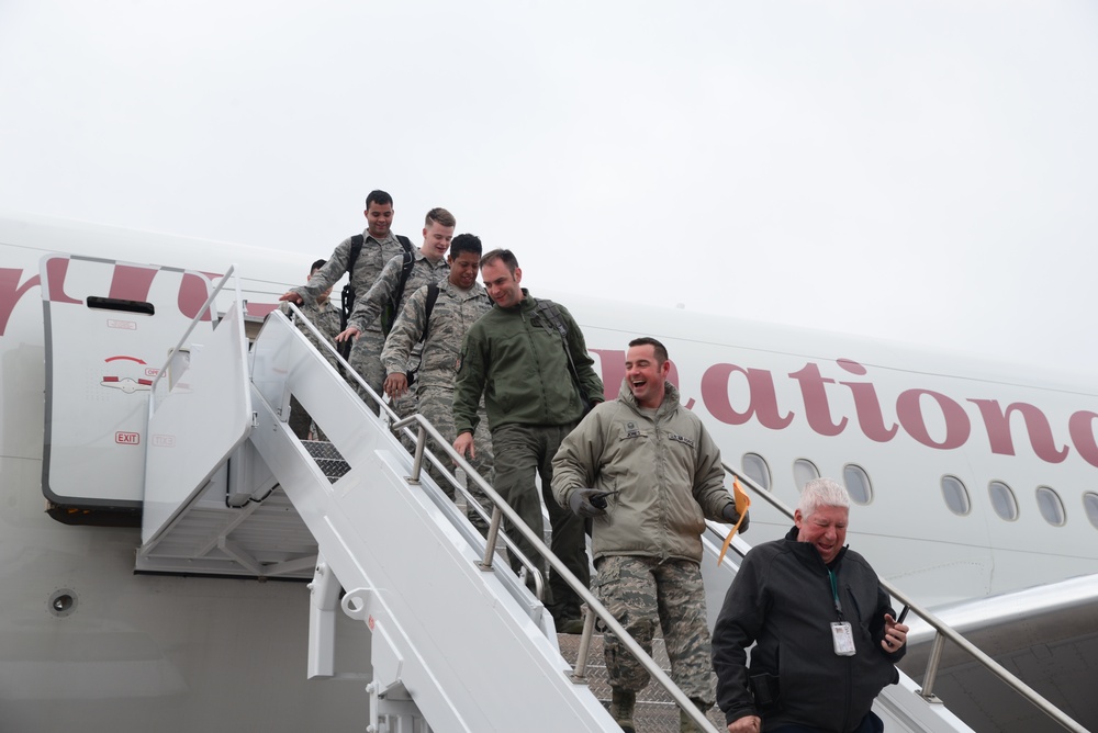 Ellsworth Airmen return home from six-month deployment