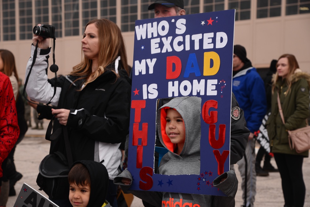 Ellsworth Airmen return home from six-month deployment