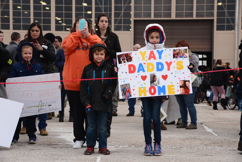 Ellsworth Airmen return home from six-month deployment