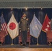 UNCR Change of Command ceremony