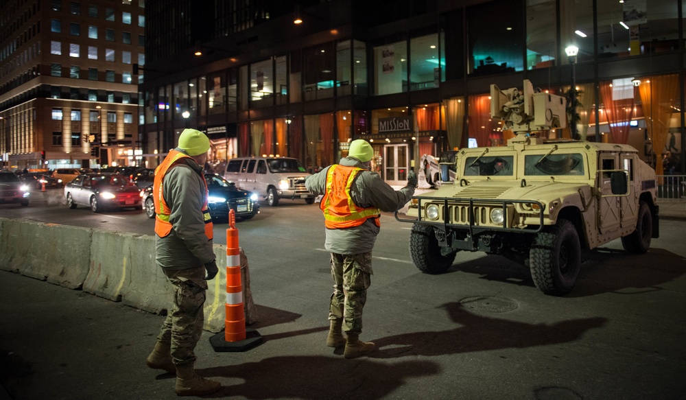 Minnesota National Guard supports Super Bowl 52