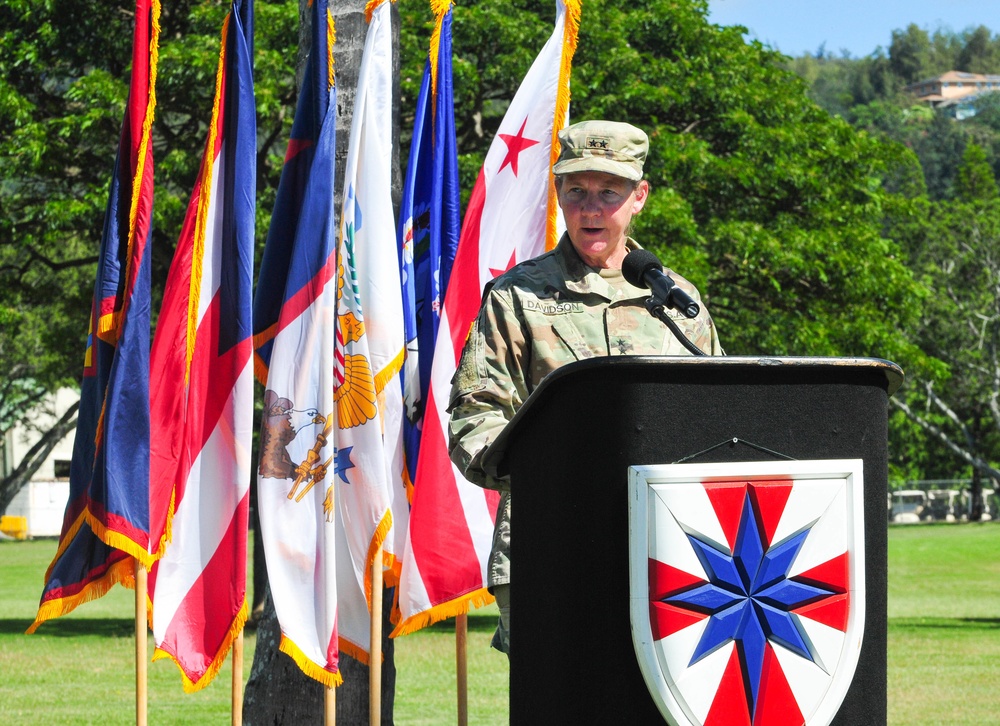 8th TSC holds Command Chief Warrant Officer change of responsibility ceremony