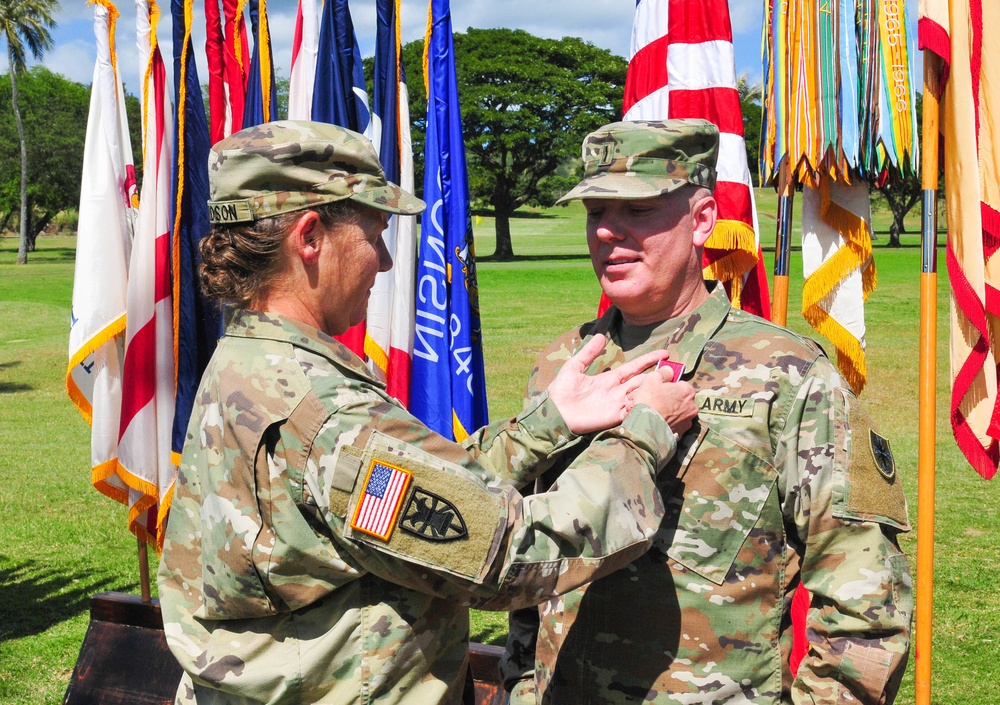 8th TSC holds Command Chief Warrant Officer change of responsibility ceremony