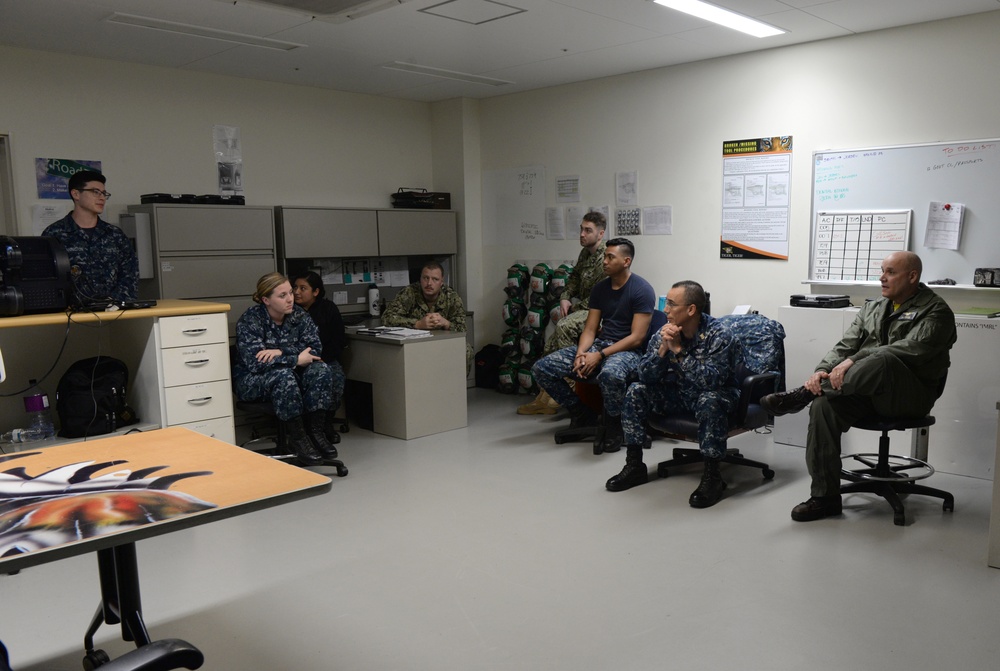 Patrol and Reconnaissance Wing Eleven Commodore Visits Patrol Squadron Eight