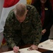 MCIPAC Commanding General signs Military Save Proclamation
