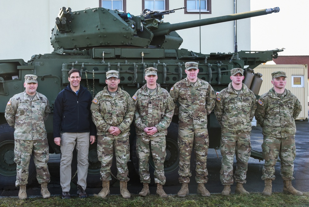 Secretary of the Army visits Grafenwoehr