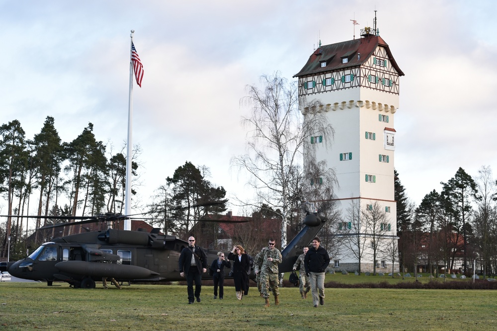 Secretary of the Army visits Grafenwoehr