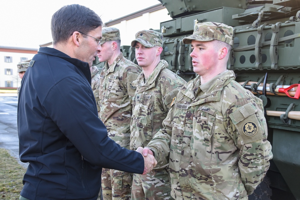 Secretary of the Army visits Grafenwoehr