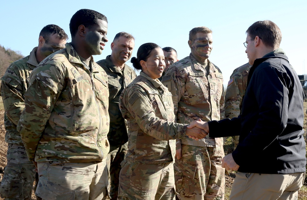 Secretary of the Army visits Hohenfels Training Area