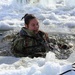 Cold-Weather Operations Course students battle icy conditions in cold-water immersion training at Fort McCoy