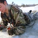 Cold-Weather Operations Course students battle icy conditions in cold-water immersion training at Fort McCoy