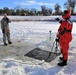 Cold-Weather Operations Course students battle icy conditions in cold-water immersion training at Fort McCoy