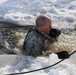 Cold-Weather Operations Course students battle icy conditions in cold-water immersion training at Fort McCoy