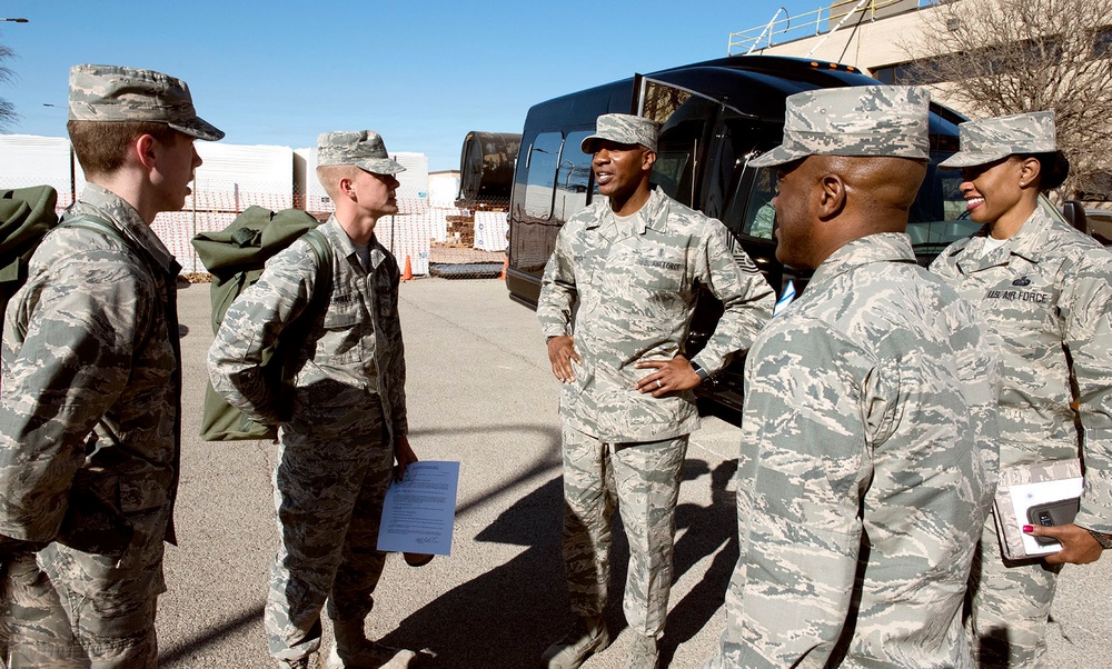 CMSAF #18 visits Sheppard AFB