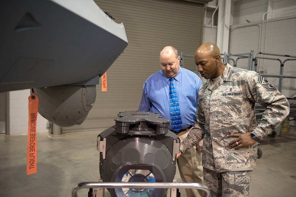 CMSAF #18 visits Sheppard AFB