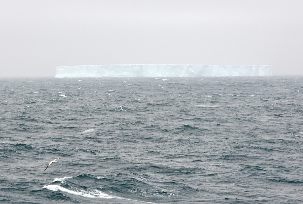 Coast Guard Cutter Polar Star transits toward Antarctica for Operation Deep Freeze 2018