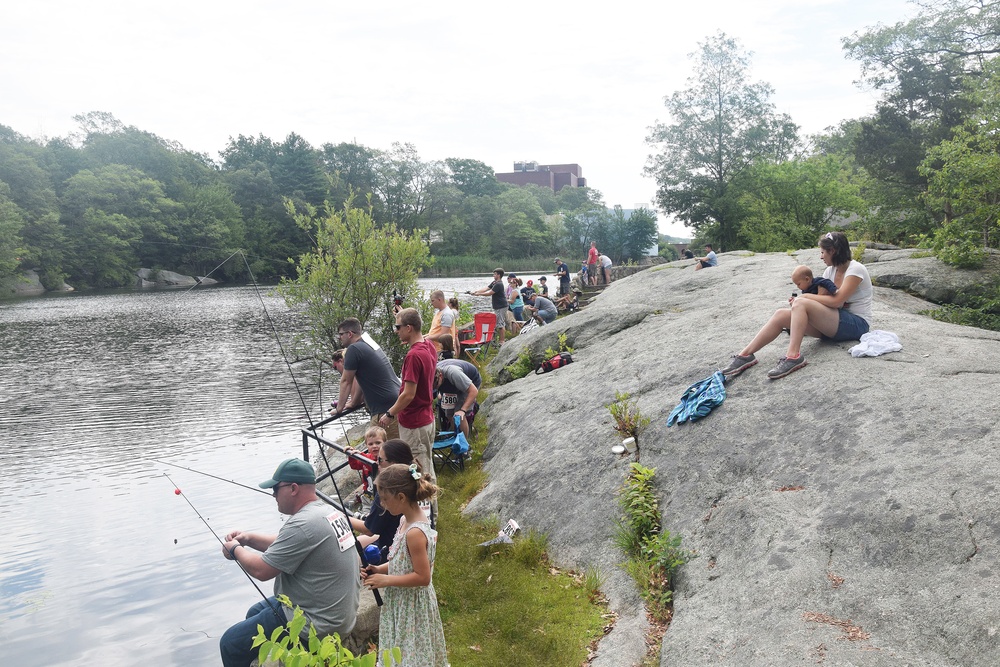 DVIDS Images MWR hosts annual fishing derby at Rock Lake [Image 3 of 8]