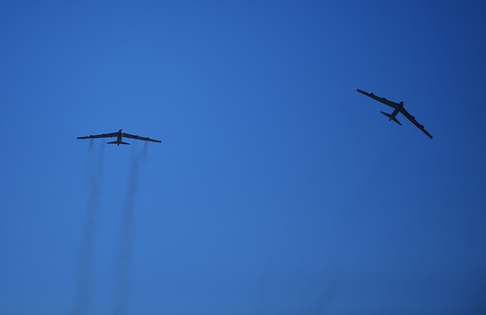 Homecoming: B-52s return from UK deployment