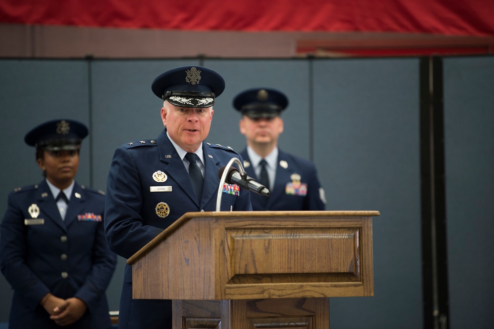 Maj. Gen. Stoss takes command of 20th AF