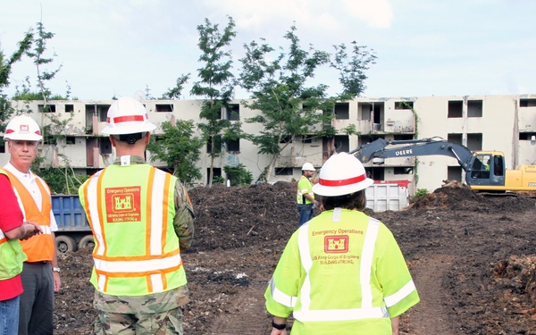 Senior Corps of Engineers leaders visit Puerto Rico