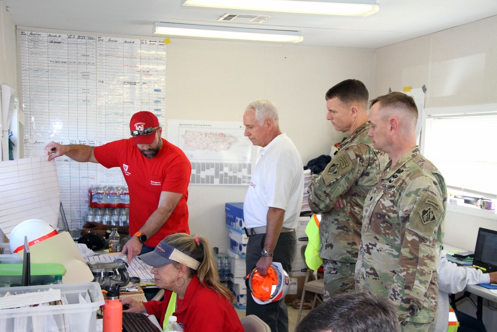 Senior Corps of Engineers leaders visit Puerto Rico