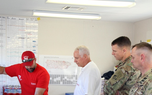 Senior Corps of Engineers leaders visit Puerto Rico