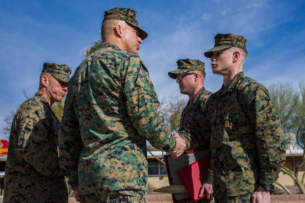 NCO and Marine of the Year awarded NAM