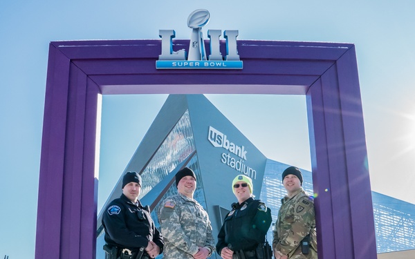 Minnesota National Guard supports Super Bowl 52