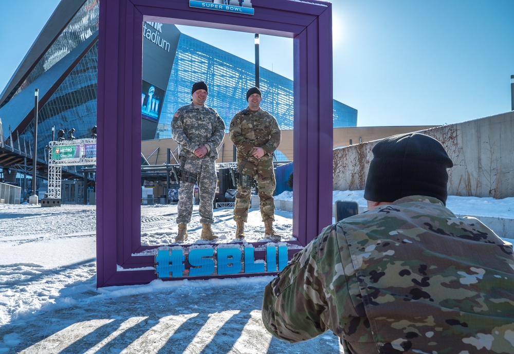Minnesota National Guard supports Super Bowl 52
