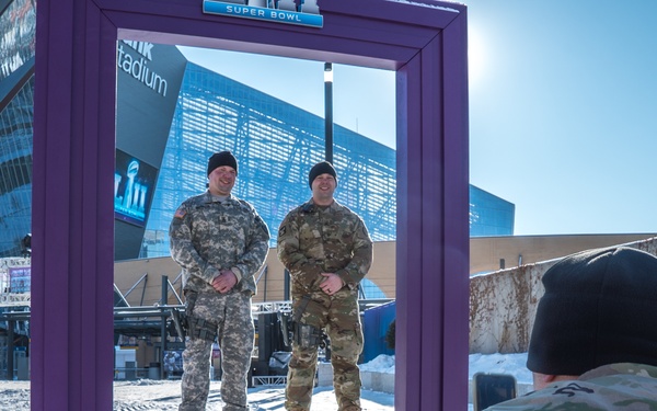 Minnesota National Guard supports Super Bowl 52