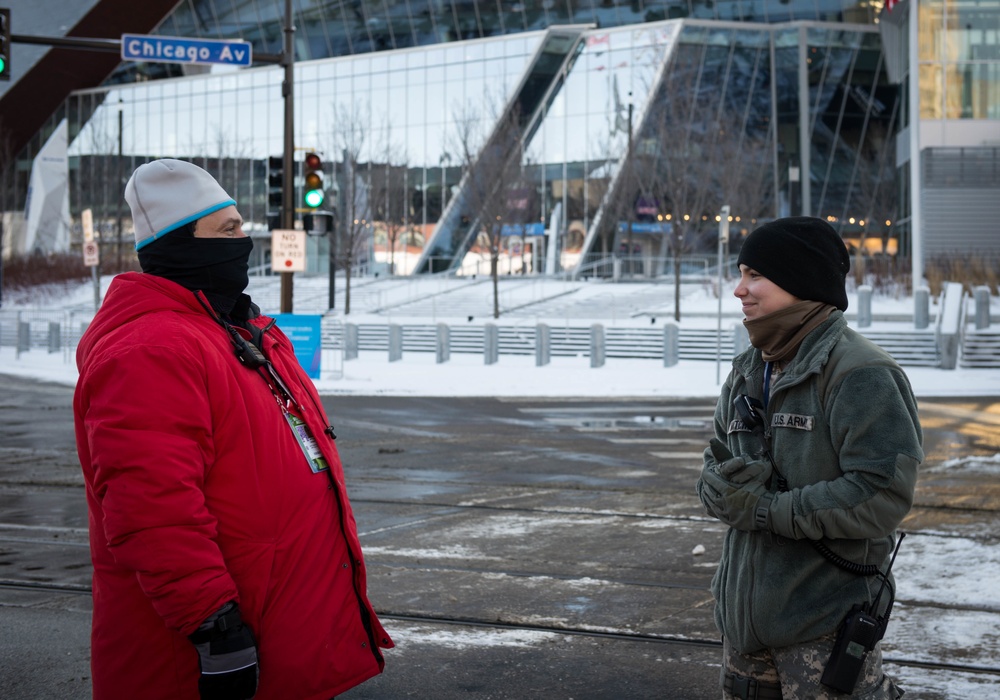 Minnesota National Guard supports Super Bowl 52