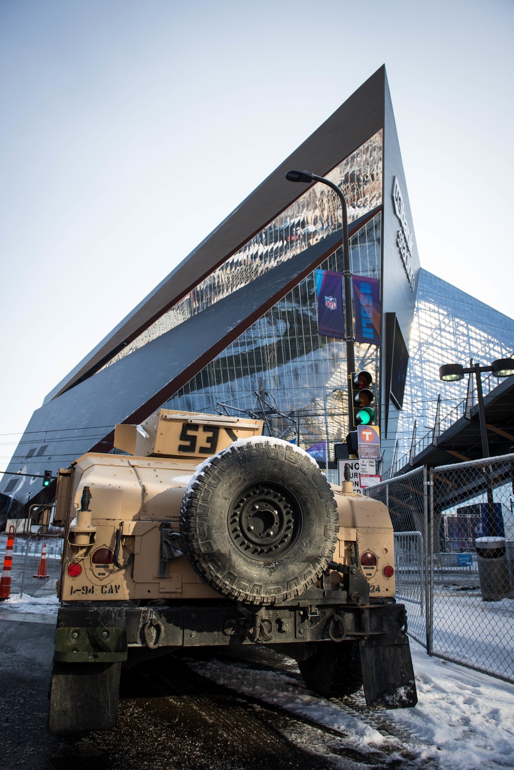 Minnesota National Guard supports Super Bowl 52