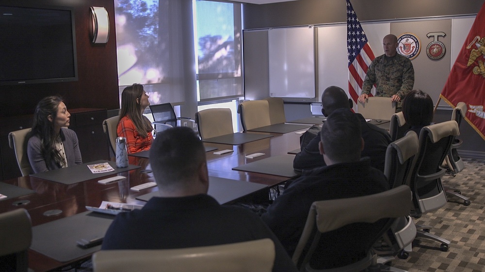 Corporate leaders visit Camp Pendleton