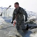 Cold-Weather Operations Course students battle icy conditions in cold-water immersion training at Fort McCoy