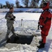 Cold-Weather Operations Course students battle icy conditions in cold-water immersion training at Fort McCoy