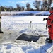 Cold-Weather Operations Course students battle icy conditions in cold-water immersion training at Fort McCoy