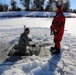 Cold-Weather Operations Course students battle icy conditions in cold-water immersion training at Fort McCoy