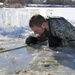 Cold-Weather Operations Course students battle icy conditions in cold-water immersion training at Fort McCoy