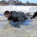 Cold-Weather Operations Course students battle icy conditions in cold-water immersion training at Fort McCoy