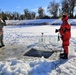 Cold-Weather Operations Course students battle icy conditions in cold-water immersion training at Fort McCoy