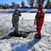 Cold-Weather Operations Course students battle icy conditions in cold-water immersion training at Fort McCoy