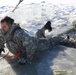 Cold-Weather Operations Course students battle icy conditions in cold-water immersion training at Fort McCoy