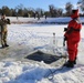 Cold-Weather Operations Course students battle icy conditions in cold-water immersion training at Fort McCoy