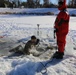 Cold-Weather Operations Course students battle icy conditions in cold-water immersion training at Fort McCoy