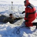 Cold-Weather Operations Course students battle icy conditions in cold-water immersion training at Fort McCoy