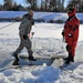 Cold-Weather Operations Course students battle icy conditions in cold-water immersion training at Fort McCoy