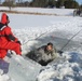 Students take plunge in icy water for Cold-Weather Operations Course 18-02 at Fort McCoy