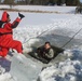 Students take plunge in icy water for Cold-Weather Operations Course 18-02 at Fort McCoy