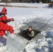 Students take plunge in icy water for Cold-Weather Operations Course 18-02 at Fort McCoy